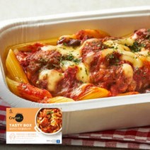 CJ 크레잇 칠리치즈 미트볼&파스타(유통기한23.05.23까지) 간편식 냉동식품 300g, 35세트