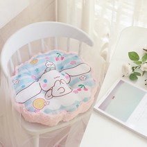 쿠로미 시나모롤 마이멜로디 산리오방석 겨울 쿠션 사무실 의자 등받이