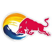 성격 화난 황소 자체 접착 pvc 데칼 자동차 스티커 방수 자동 장식 범퍼 후면 창 노트북, 스타일-01, 20cm