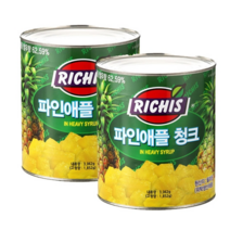 동서 리치스 파인애플 청크 3kg 2개세트, 1개