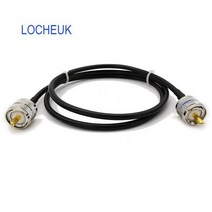 Rf lmr200 uhf 남성 PL-259 디지털 동축 점퍼 케이블 햄 & cb 라디오 안테나 분석기 1 m 3 6 9 12 15, 12M