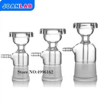 진공 여과 장치 멤브레인 필터 샌드 코어 필터 장비 실험실 유리 용 JOANLAB 헤드, 01 250ml or 500ml