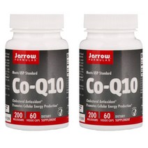 자로우 포뮬러 Coq10 200Mg Usp 표준 60캡 2개 Aa15079 Global Brand 해외 현지 배송