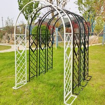 21세기트랜드 체크 가든아치, 체크 가든아치 블랙, 1400X2300(mm)