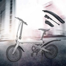 새로운 타이어 스플래시 머드 가드 전면 후면 펜더 선반 Xiaomi Mijia Qicycle Ef1 전기 자전거 킥 스탠드