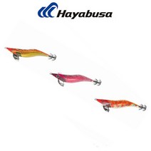 하야부사 스퀴드정키 라이브 리더 3.5호 FS510 정크 무늬에기, 6 마블오렌지, 1개