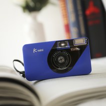 빈티지 레트로 엔틱 카페 인테리어 소품 아날로그 필름카메라 코니카 Konica K-mini(Blue/3100447)