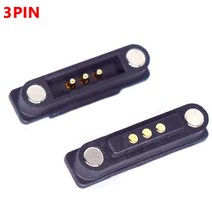 3핀 방수 고전류 자석 스프링 포고 커넥터 프로브 DC 전원 마그네틱, [08] 3PIN