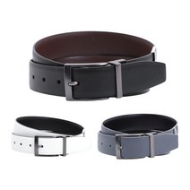 나이키 골프 텍스처드 양면 리버시블 벨트 S5047, 36, BLACK_BROWN