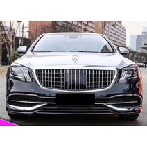 벤츠 w223 S클래스 마이바흐 후면 풀바디킷 범퍼 개조, 미등 한 쌍