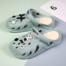 남성 샌들 샌들 남자 구멍 신발 여름 겉옷 통기성 운전 캐주얼 Baotou 하프 슬리퍼 남자 부드러운 바닥