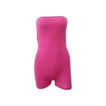 Strapless Romper Women Bodycon 오프 숄더 슬림 Playsuit 여성용 비치 튜브 탑 하이 웨이스트 반바지 점프 슈트