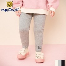 몰리멜리 아동용 몰리베이비 베어 자수 레깅스