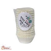 이홈베이킹 유산지컵(머핀컵) 40mm흰색 약200장, 화이트, 1개