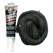 Midwest Hearth Wood Stove Replacement Gasket Kit for Woodburning Stoves - Graphite Impregnated Fiber, 1