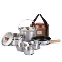 스포츠_ 벨락_S9 코펠 세트(코팅팬구성) /바닥3중/캠핑전용, 단품없음, 1개