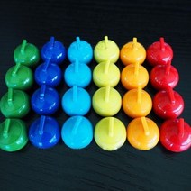 컬링 보드게임 쿨 스톤 세트 볼 당 8 피스 26mm, 멀티