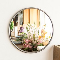 모니에 탈리아 은경 벽거울 600 침실 욕실 화장대 벽걸이 인테리어 월데코, 골드