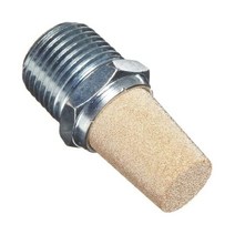 Parker EM50 EM 시리즈 소결 브론즈 머플러/필터 1.27cm NPT 수컷 2.9cm 헥스 사이즈 250psi