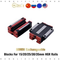 전기자재상 HGH15CA HGW15CC HGH20CA HGW20CC HGH25CA HGW25 HGH30 HGW30 슬라이더 블록 매치 선형 레일 CNC diy 부품에 HGR 가이드, HGW30CC carriage