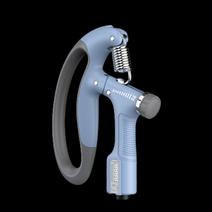 LED카운터 손악력기 100kg 악력조절 악력기 악력계 고강도스프링 홈트레이닝, 블루색상