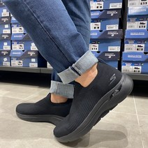 21년 스케쳐스 족저근막염 발 볼 넓은 아치핏 남성슬립온 사계절 워킹화 구두대용 가벼운 워킹화