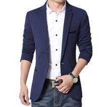 브랜드 남성 캐주얼 블레이저 가을 봄 패션 슬림 지방 정장 재킷 masculino 의류 vetement homme m ~ 5xl af1415104085