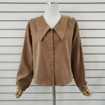 [르피타 (상봉)] (L224UBLA51) 르피타 골드콩단추블라우스 L224UBLA51