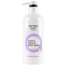 샤워메이트 스위트 모이스처 바디워시 꽃향, 750ml, 1개