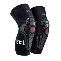 G-Form Pro-X3 산악 자전거 무릎 보호대 - 남성 및 여성용 무릎 패드 - 블랙 성인용 XS, Black