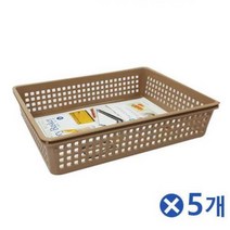 MDF9201 튼튼한 스토리바구니 3호 브라운 유용한수납공간 (깔끔한바구니/다용도바구니/다용도상자/다용도수납)