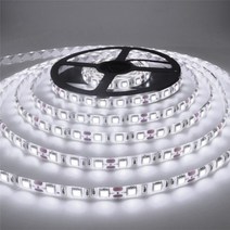 12V LED바 5M 세트 5050칩 단색 RGB 네오픽셀 LED 간접 커튼 수면 조명, 블루