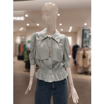 나이스클랍 덧장포인트 블라우스 A232PWB309(240186 )