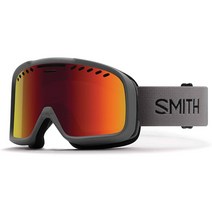 SMITH 스미스 크로마 팝이 없는 유니섹스 프로젝트 스키 스노우 보드 고글, 차콜, 미디엄 핏