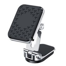 카세사리 이중회전 이중접이 차량 거치대 휴대폰 거치 핸드폰 대시보드 자석 모바일 홀더 콤팩트 가젯, 블랙