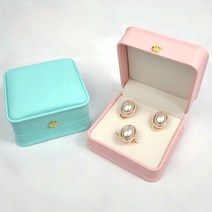 *주얼리 보관함(대)/ 보석함 주얼리 케이스 반지 귀걸이 박스 혼주 예단 예물 선물 기프트박스
