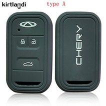 kirtlandi key case for chery tiggo 4 5txs 2020 car key cover for chery tiggo 7 8 5x 2019 keyless rem, 검은색을 입력