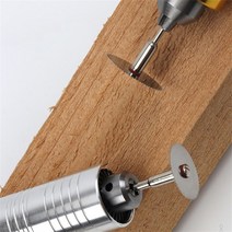 밴드쏘6개/대 미니 원형 톱 블레이드 금속 디스크 로타리 전기 그라인딩 컷 핸드 툴 컷오프 맨드릴 세트, 한개옵션0