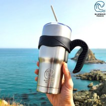 블루웨이브 대용량 스텐 텀블러 900ml, 올스텐실버