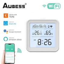 와이파이온습도계 스마트 온도 습도 센서 습도계 온도계 감지기 용 스마트 라이프 원격 제어, [01] wifi, 와이파이