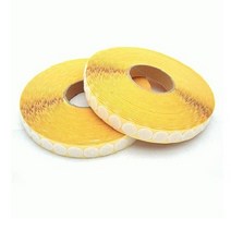 하늘문구도매몰 벨크로 찍찍이 원형찍찍이 접착 20mm*18m, 1롤, 흰색(보들이)
