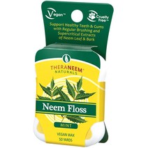 Theraneem Naturals 님 치실, 1개, Mint