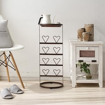 (무료배송) 디몬 선반 실내화 걸이 (4) - 4color, 브라운, 1개