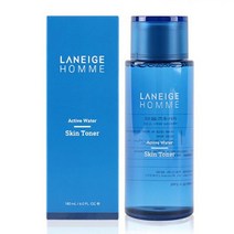 남성 피부 진정 효과 옴므 액티브워터 수분 스킨 180ml 영양 프리미엄 모공