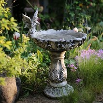 빈티지 정원 천사 수반 화분 앤틱 정원 옥상 펜션, 빈티지 수반화분