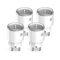 헤이홈 IoT 스마트 플러그 Mini 원격제어 AI 음성인식 대기전력 차단 콘센트, EP2-H, 4개