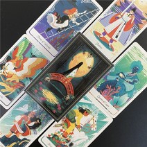 보드게임 oracle 카드 black moon lenormand 확장 에디션 보드 데크 파티 용 카드 놀이 타로 게임, tt95