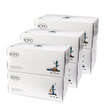 BOHO 환경친화 먼지없는 뽑아쓰는 대나무 키친타올 80매 6개