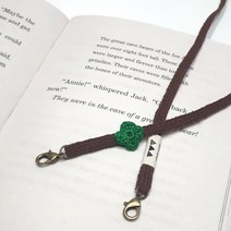 네잎클로버마스크스트랩 코바늘핸드메이드 써지컬고리