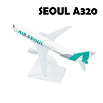 대한항공비행기모형 민항기 항공기 모형 한국 제주 보잉 737 기 모델 15cm 합금, 서울 a320